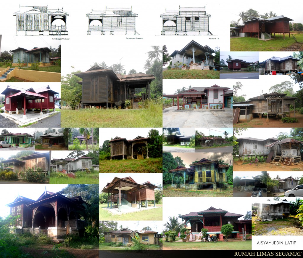 Gambar oleh: Aisyamuddin Latip | Gambar berikut adalah kompilasi rumah-rumah Limas di sekitar daerah Segamat. 