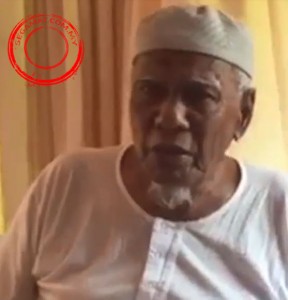 Tuan Imam Hj. Zakaria Yaacob, 81. Penduduk yang sudah lama menetap di Kg. Alai, Gemereh.